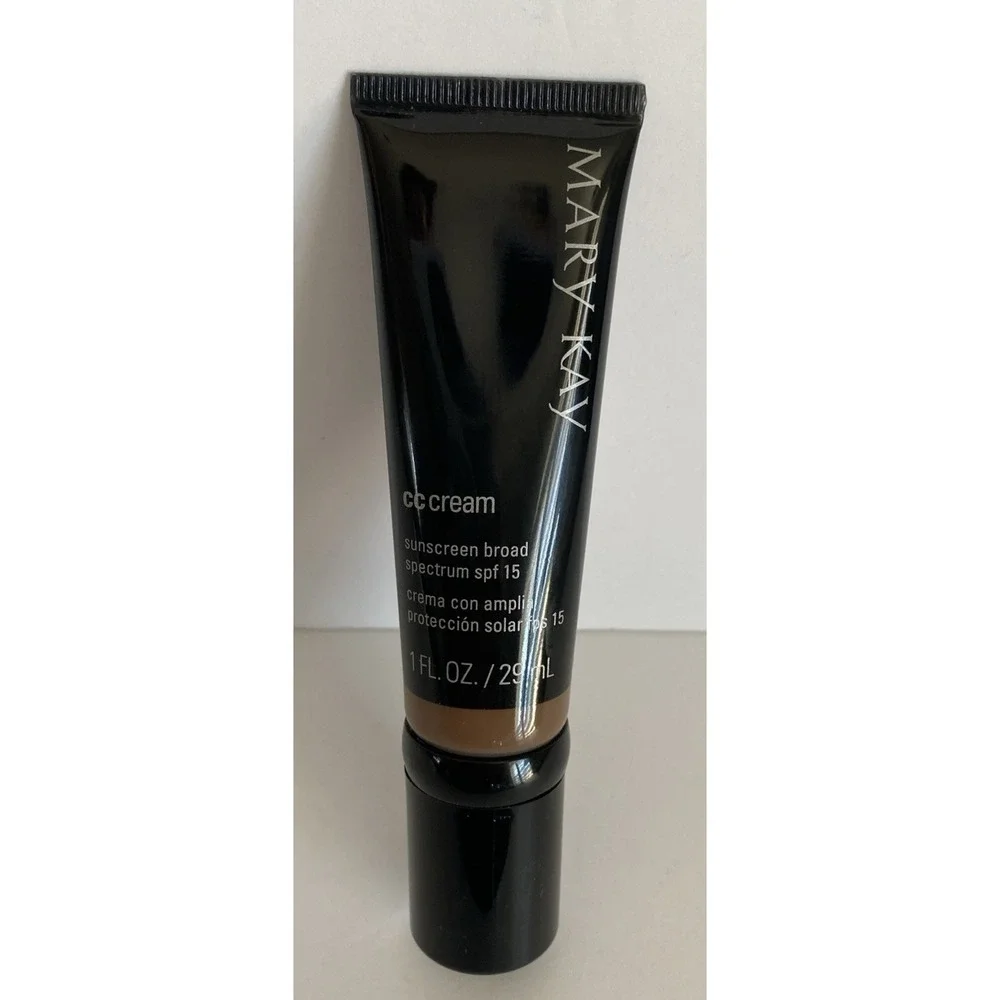 Mary Kay CC Cream Sunscreen Broad Spectrum SPF 15 Very Deep 086620 No Box‎